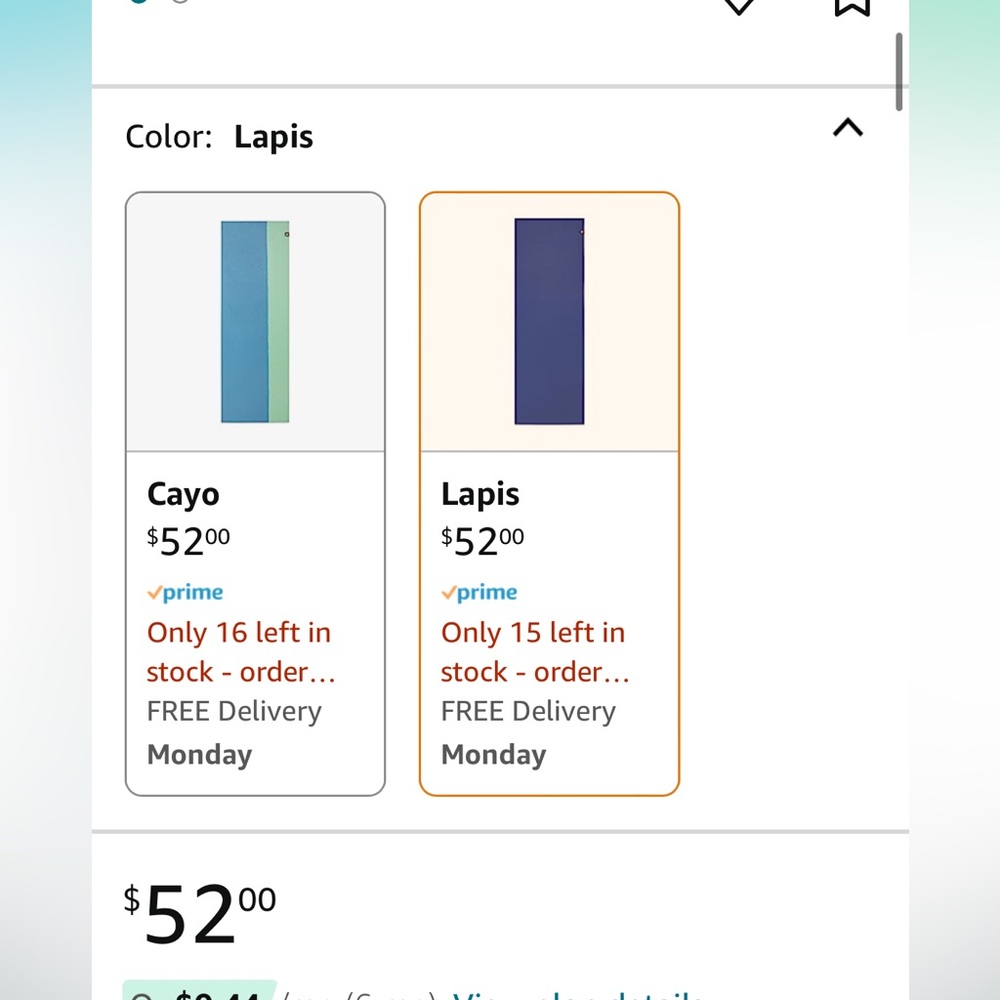 Manduka eKO Superlite Travel Yoga Mat – Premium 1.5mm Thick Travel Mat